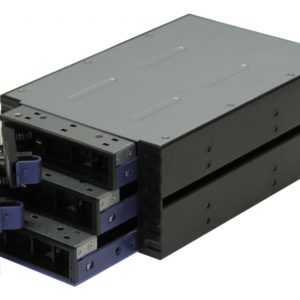 TGC Chassis Accessory SATA Hot Swap Drive Way 2x 5.25' Drive Bay to 3x 3.5' Hot Swap Bays.Suits Non Hot Swap Chassis