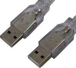 Cabac 2m USB 2.0 Cable A(M) to A(M) Use to Connect Host to Host LS