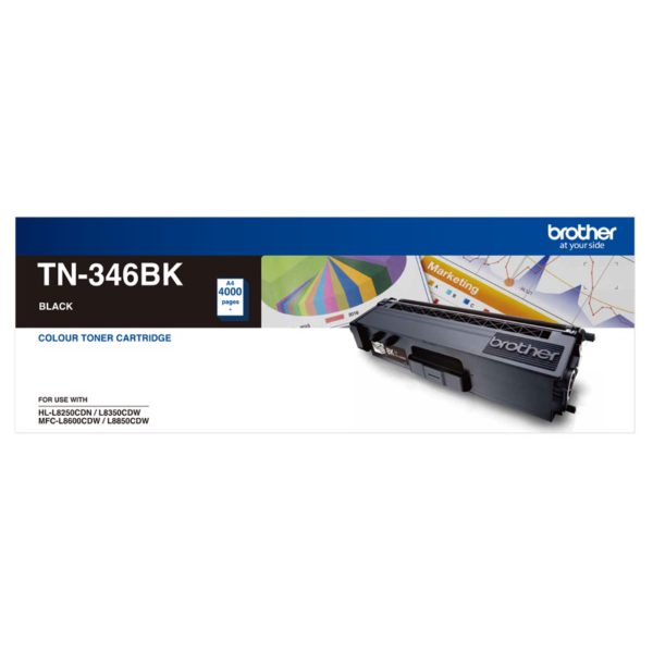 Brother TN-346BK High Yield Black Toner