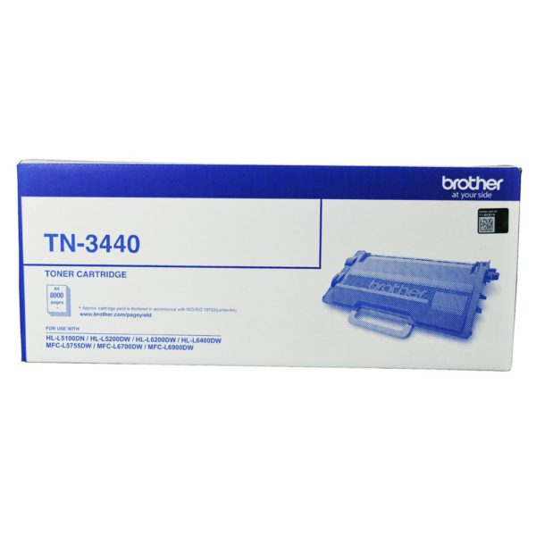 Brother TN-3440 Mono Laser Toner - High Yield- HL-L5100DN