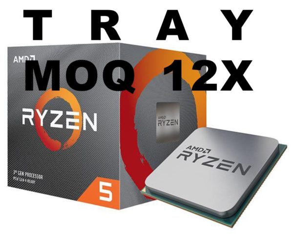 (MOQ 12x Or Installed On MBs) AMD Ryzen 5 3600 'TRAY'