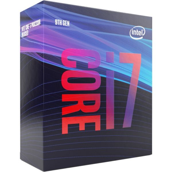 Intel Core i7-9700 3.0GHz (4.7GHz Turbo) LGA1151 9th Gen 8-Cores 8-Threads 12MB 8GT/s 65W UHD Graphics 630 Retail Box 3yrs