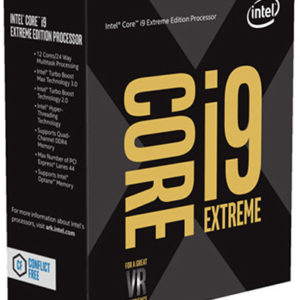 Intel Core i9-10980XE CPU 3.00GHz (4.6GHz Turbo) LGA2066 X Series 10th Gen 25MB 18-Cores 36-Threads 165W Boxed no Fan Cascade Lake