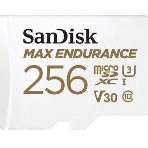 SanDisk Max Endurance 256GB microSDHC™ Card  SQQVR 120
