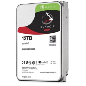 Seagate 12TB 3.5' IronWolf SATA3 NAS 24x7 7200RPM Performance HDD (ST12000VN0008) 3 Years Warranty
