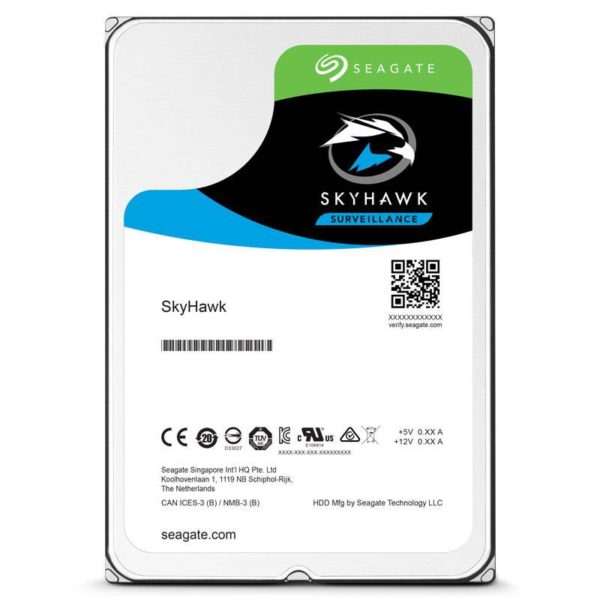 Seagate 6TB 3.5' SkyHawk 256MB SATA HDD