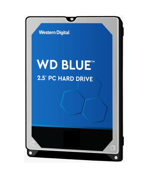 Western Digital WD Blue 500GB 2.5' HDD SATA 6Gb/s 5400RPM 16MB Cache CMR Tech 2yrs Wty