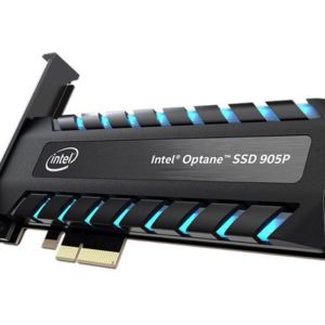 Intel Optane 905P 960GB AIC PCIe 3.1 x4 SSD SSDPED1D960GAX1 2600 MBps / 2200 MBps AES 256 bit - Lithography Type: 3D XPoint(TM) - 5 Years Limited Warr