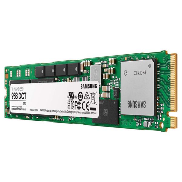 Samsung PM983 1.92TB M.2 NVMe Enterprise SSD 3000R/1430W MB/s 480K/42K IOPS 2733TBW V-NAND 3-bit MLC AES 256-Bit 2M Hrs MTBF Data Center Server 5yrs