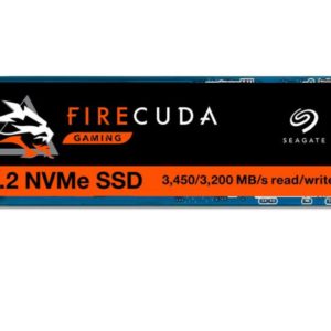 Seagate 2TB Firecuda 510  M.2 NVMe SSD 2TB - 3450R/3200W MB/S
