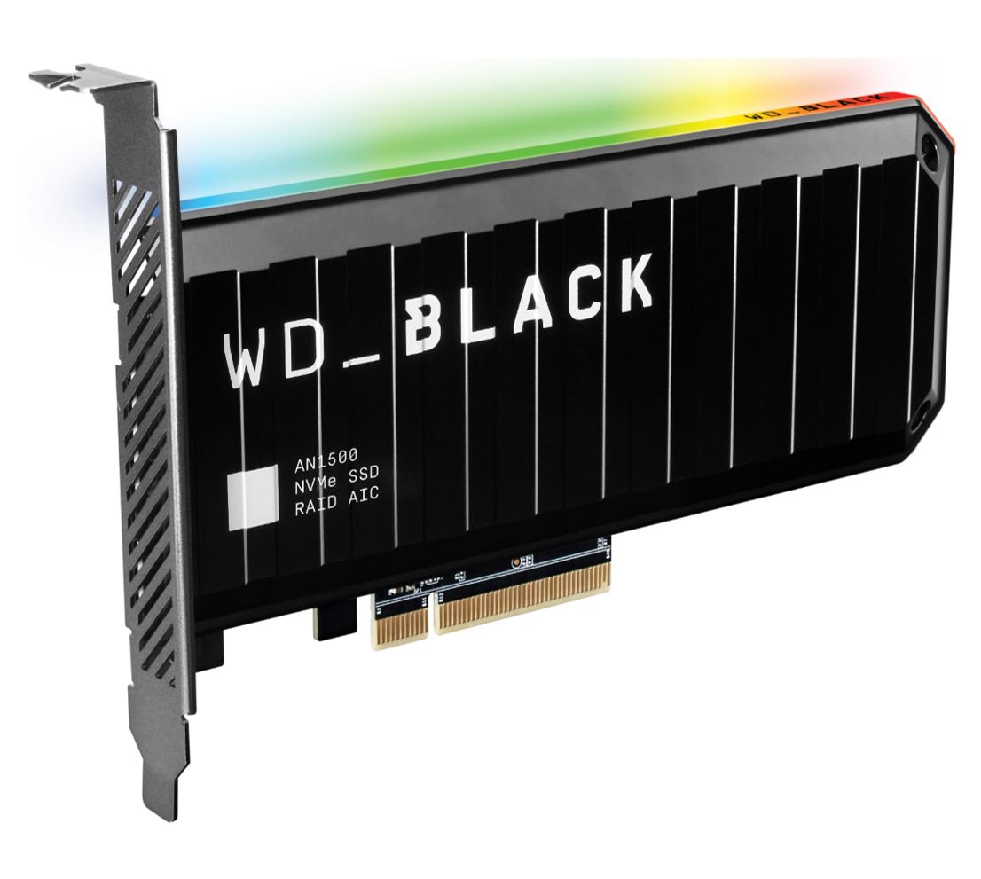 solidarity pea To adapt Western Digital WD Black AN1500 1TB RGB NVMe SSD AIC – 6500MB/s 4100MB/s  R/W 760K/690K IOPS 1.75M Hrs MTBF RAID PCIe3.0 Add-in-Card 3D-NAND 5yrs |  ManIT Technology Pty Ltd
