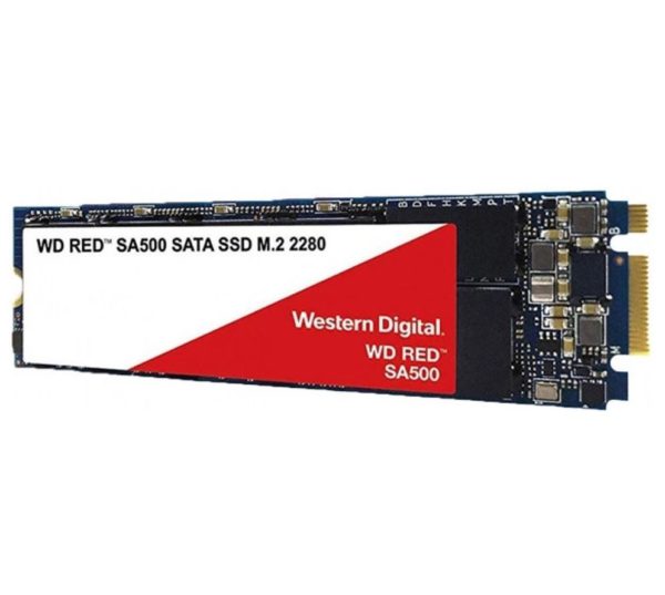 Western Digital WD Red SA500 2TB M.2 SATA NAS SSD 24/7 560MB/s 530MB/s R/W 95K/85K IOPS 1300TBW 2M hrs MTBF 5yrs wty LS