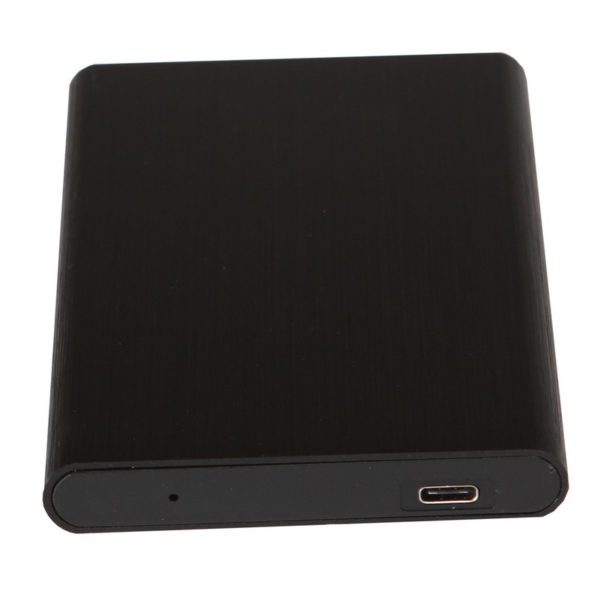Leader USB 3.1 Type C- Type C 2.5' HDD Black External HDD Enclosure Black