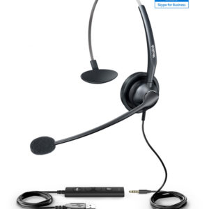 Yealink UH33  Noise Cancelling Headset - USB and 3.5mm jack