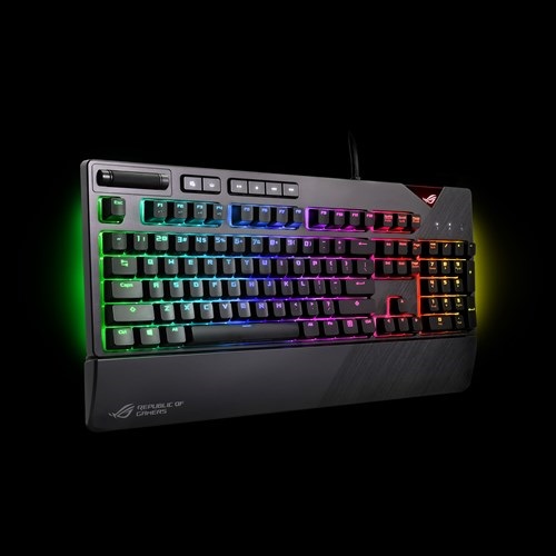 ASUS ROG Strix Flare RGB Mechanical Gaming Keyboard With Cherry MX Switches (BROWN SWITCH)