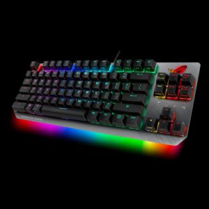 ASUS ROG STRIX SCOPE TKL/RD Wired Mechanical RGB Gaming Keyboard For FPS Games