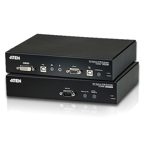Aten USB DVI Optical KVM Extender