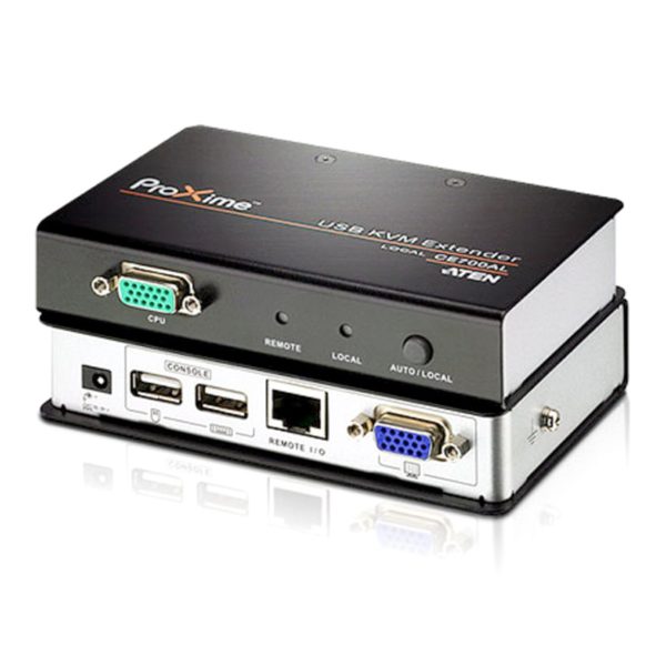 Aten KVM Extender Kit VGA/USB Cat 5 Extender w/ Local Access