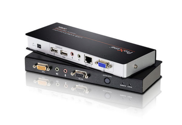 Aten KVM Extender Kit VGA/Audio Cat 5 Extender With Deskew