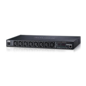 Aten 8-Port 10A Eco Power Distribution Unit with Port Monitor - PDU over IP