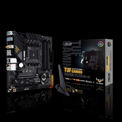 ASUS AMD B550 TUF GAMING B550M-PLUS (WI-FI) (Ryzen AM4) mATX Gaming MB