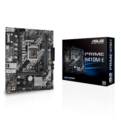 ASUS PRIME H410M-E mATX Motherboard 10th Gen LGA1200 DDR4 2933MHz