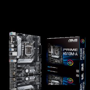 ASUS PRIME H510M-A Intel H510 LGA 1200 Micro ATX Motherboard PCIe 4.0