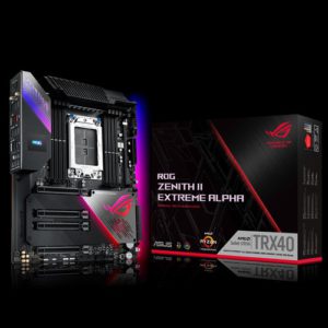 ASUS ROG ZENITH II EXTREME ALPHA AMD TRX40 E-ATX Motherboard sTRX4