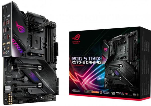 ASUS ROG STRIX X570-E GAMING AMD AM4 X570 ATX Gaming Motherboard with PCIe 4.0