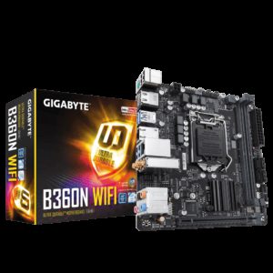 Gigabyte B360N WIFI Intel Mini ITX Motherboard