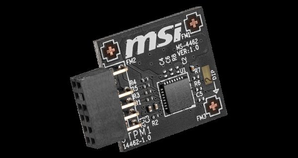 MSI TPM 2.0 Module (MS-4462) SPI Interface