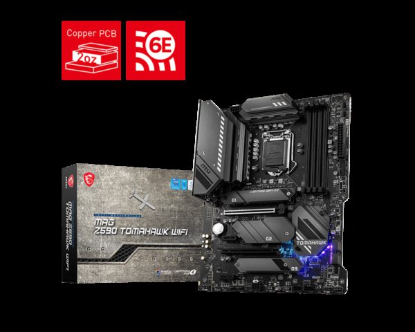 MSI MAG Z590 TOMAHAWK WIFI Intel ATX Motherboard