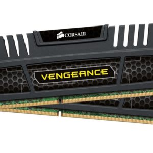Corsair Vengeance 16GB (2x8GB) DDR3 1600MHz C9 Desktop Gaming Memory Black