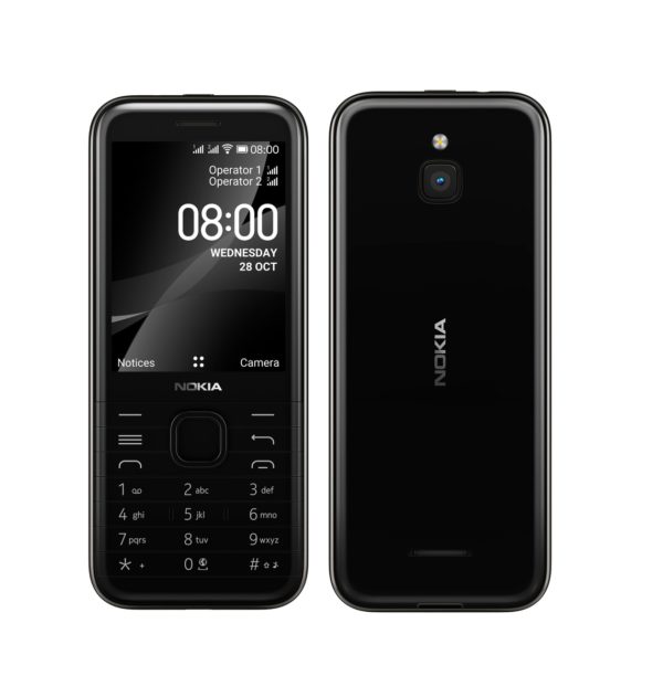 Nokia 8000 4G Black *AU STOCK* 2.8' Screen