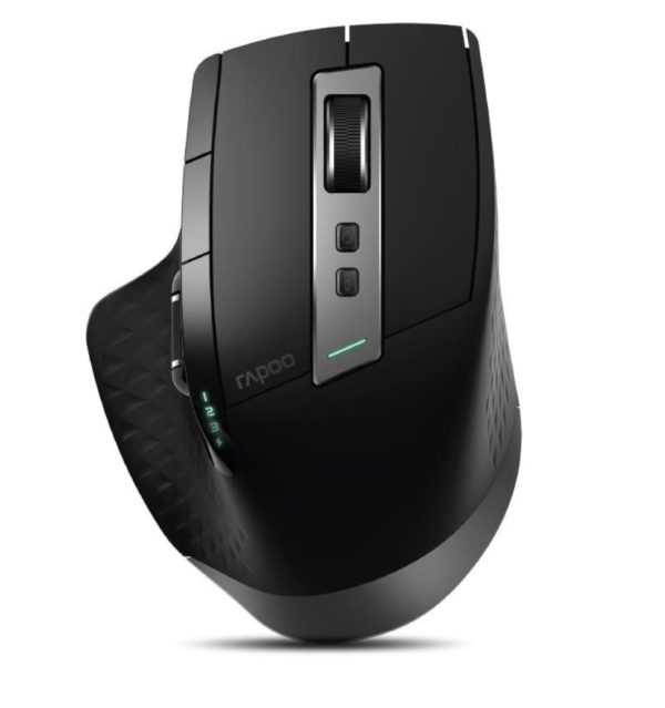 RAPOO MT750S Multi-Mode Bluetooth & 2.4G Wireless Mouse - Upto DPI 3200 Rechargeable Battery - MX Master Alternative  910-005710