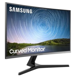 Samsung R500 32'/31.5' FHD 75Hz FreeSync Curved Gaming Monitor 1920x1080 4ms 16.7M 1500R Tilt VESA D-Sub HDMI Bezeless Game Mode Flicker Free