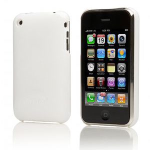 Cygnett Form White iPhone 3G Case Fitted Hard Case Protec (LS)