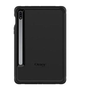 OtterBox Samsung Galaxy Tab S8 / Tab S7 Defender Series Case - Black (77-65205)