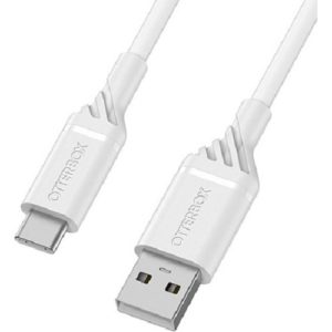 OtterBox USB-C to USB-A Cable (1M) - Cloud Dream White (78-52536)