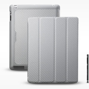 Coolermaster  iPad 3 Wakeup Sil Folio Silver