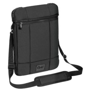 Targus 12' Grid High Impact Vertical Slipcase/Laptop/ Notebook Bag with Extreme Urban Protection & Weather Resistant- Black
