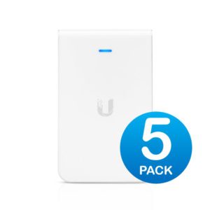 Ubiquiti UniFi AC In-Wall 802.11ac Access Point 5 Pack w/ Ethernet Ports