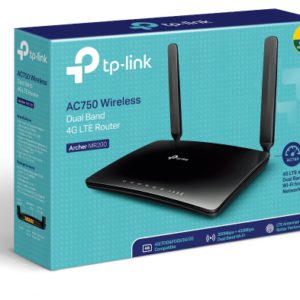 TP-LINK Archer MR200 AC750 Wireless Dual Band 4G LTE Router 300Mbps@2.4Ghz