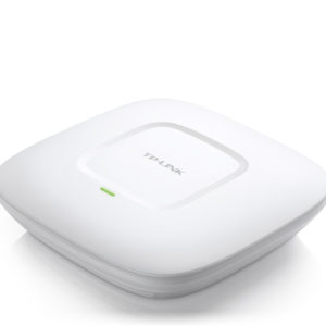 TP-Link EAP110 300Mbps Wireless N300 Ceiling Mount Access Point 1x1Gbps RJ45 PoE 1x Console Port 2x4dBi Omni Internal Antenna