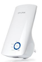 TP-Link TL-WA850RE N300 WiFi Range Extender 2.4GHz (300Mbps) 1x100Mbps LAN 802.11bgn 2x OnBoard antennas Mini size wall-mounted (~TL-WA855RE)