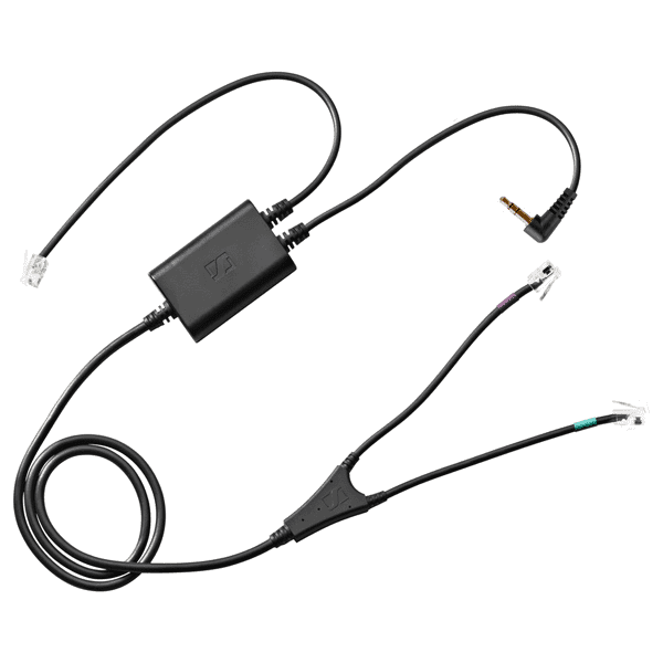 EPOS | Sennheiser EHS adaptor cable for Panasonic KX-NT/KX-UT and KX-DT phones that support EHS