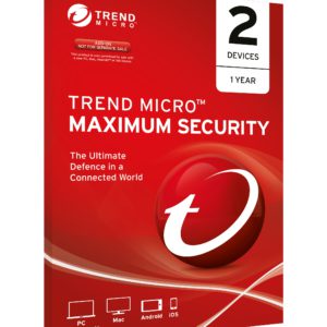 Trend Micro Maximum Security 2 Users/Devices 1 Year OEM