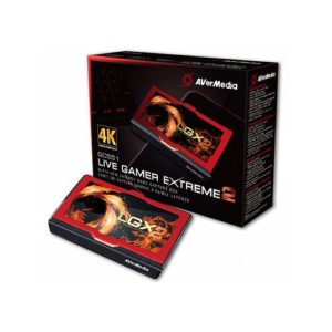AVerMedia GC551 Live Gamer Extreme 2. 4K Pass-Through * Only for USB 3.0 / 3.1 (Gen 1) Chipset Video Streaming Capture device. Record 1080p @ 60 fp (L