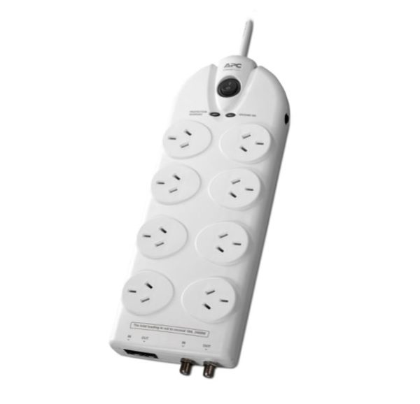 APC Essential SurgeArrest 8 outlets with Coax & Network Protection