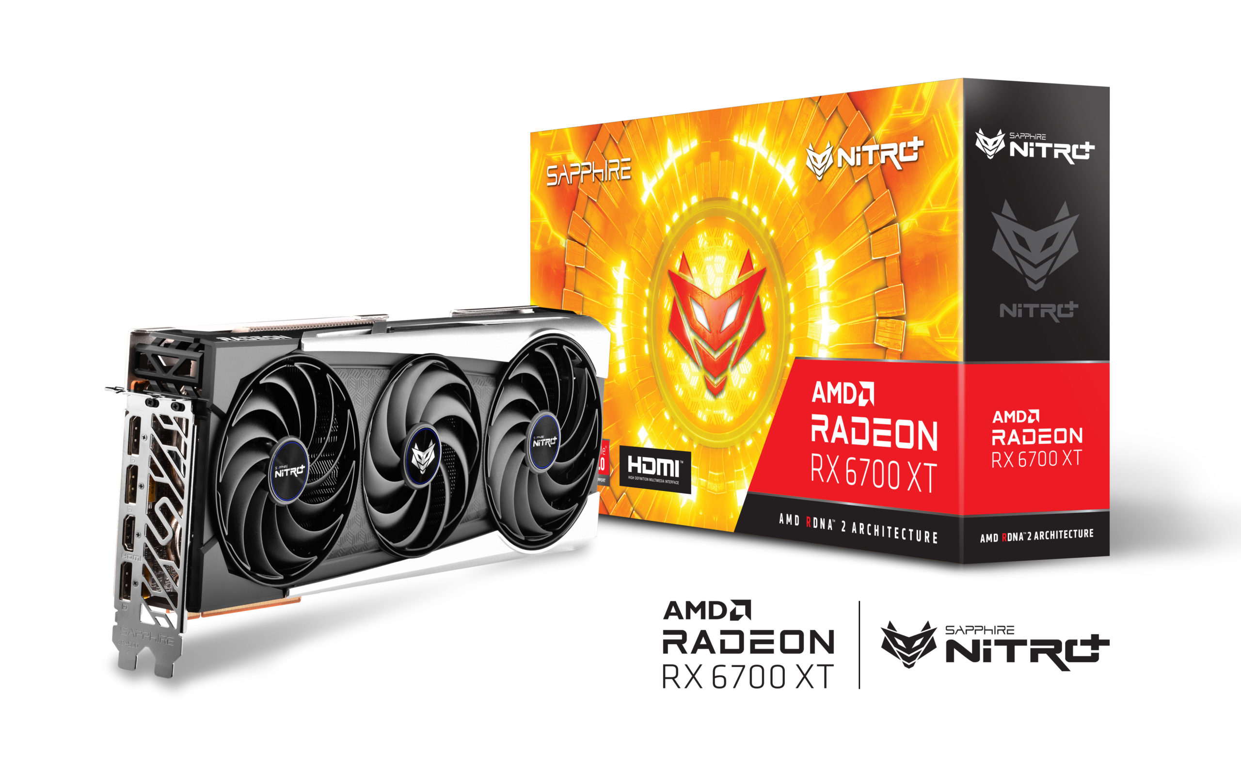 SAPPHIRE NITRO+ AMD RADEON RX 6700 XT GAMING OC 12GB GDDR6 HDMI